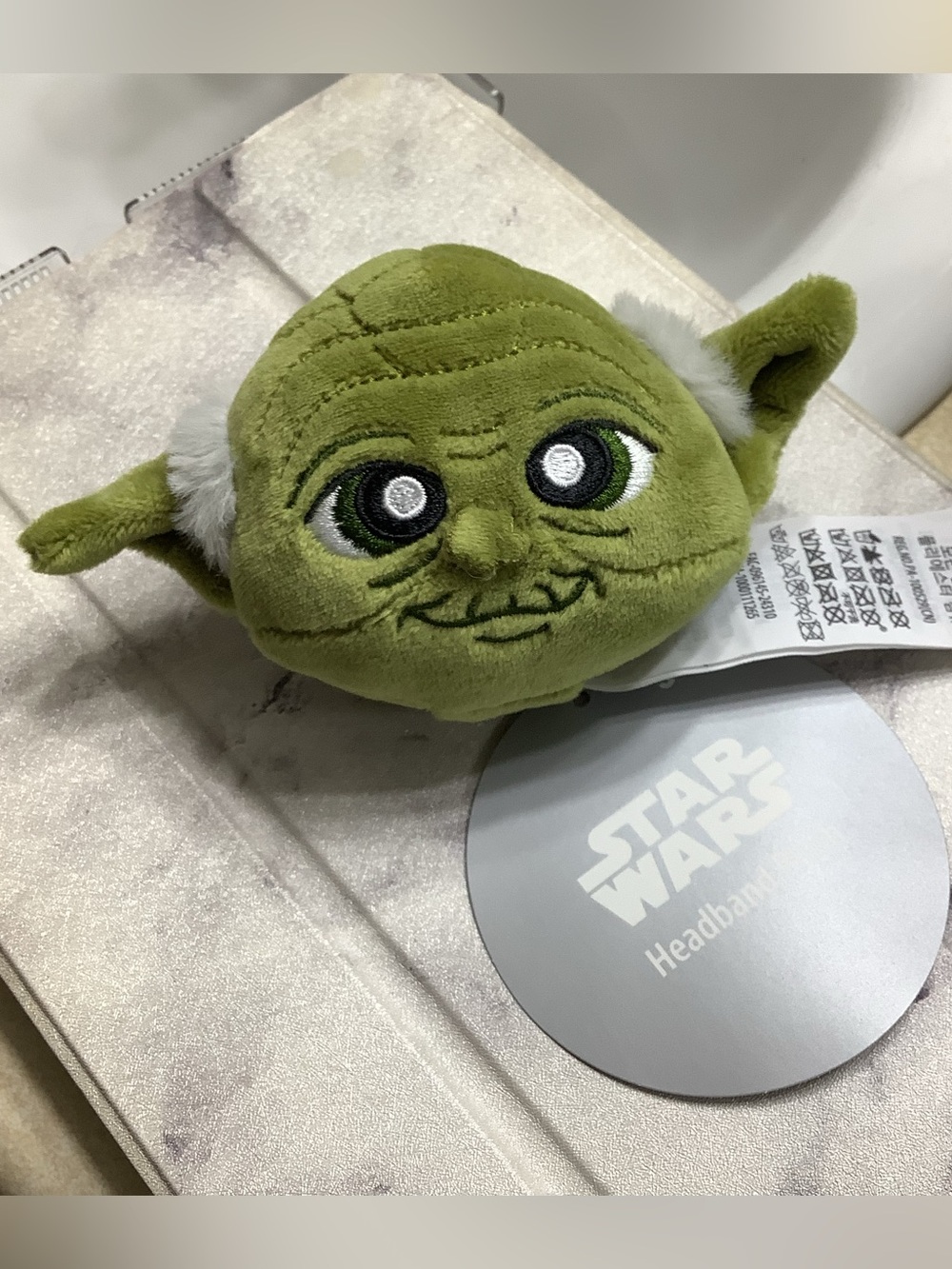 Disney Parks Star Wars Yoda Mini 3" Create Your Own Headband Plush NEW